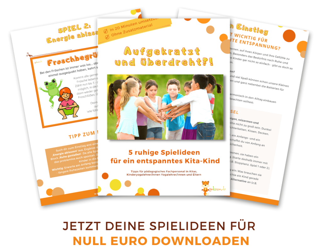 Kostenlose Kinderyoga Entspannungsspiele