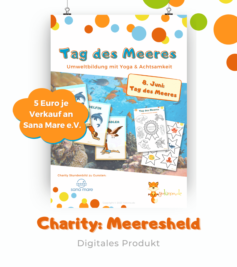 Yokimo Kinderyoga Meeresheld Charity Kinderyoga Charity Stundenbild Meeresheld