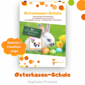 Stundenbild Osterhasenschule Familienyoga